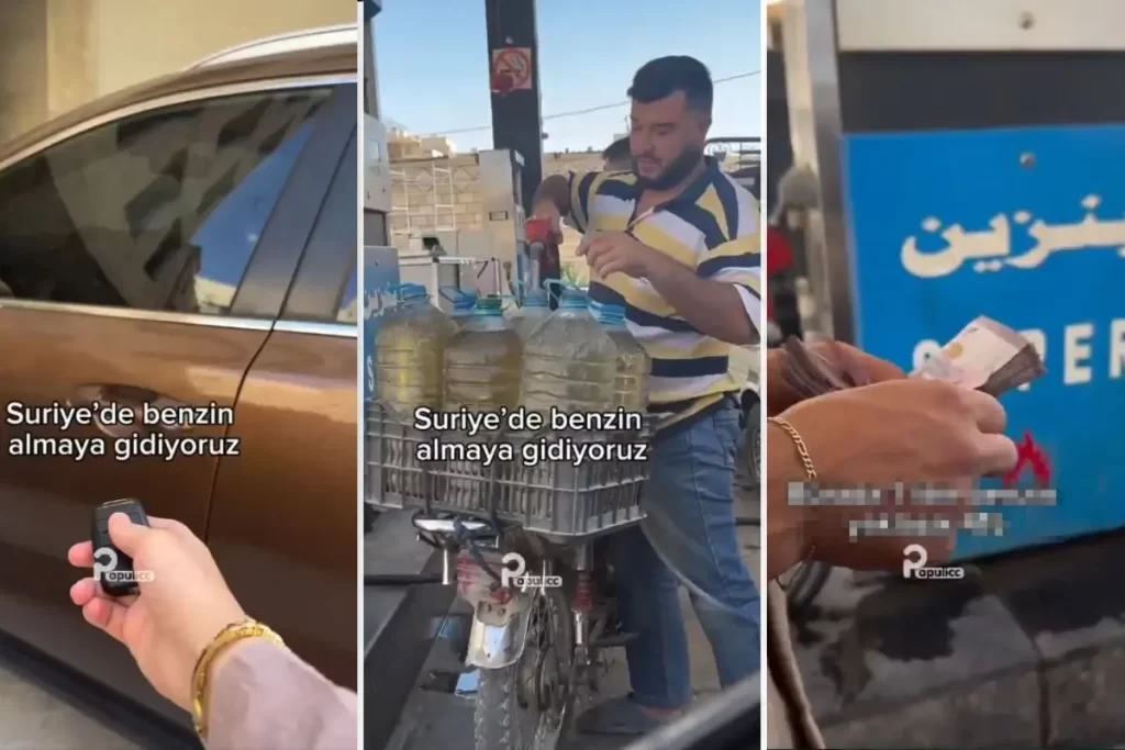 Suriye’de Benzin Fiyatları Ürkütücü Seviyede