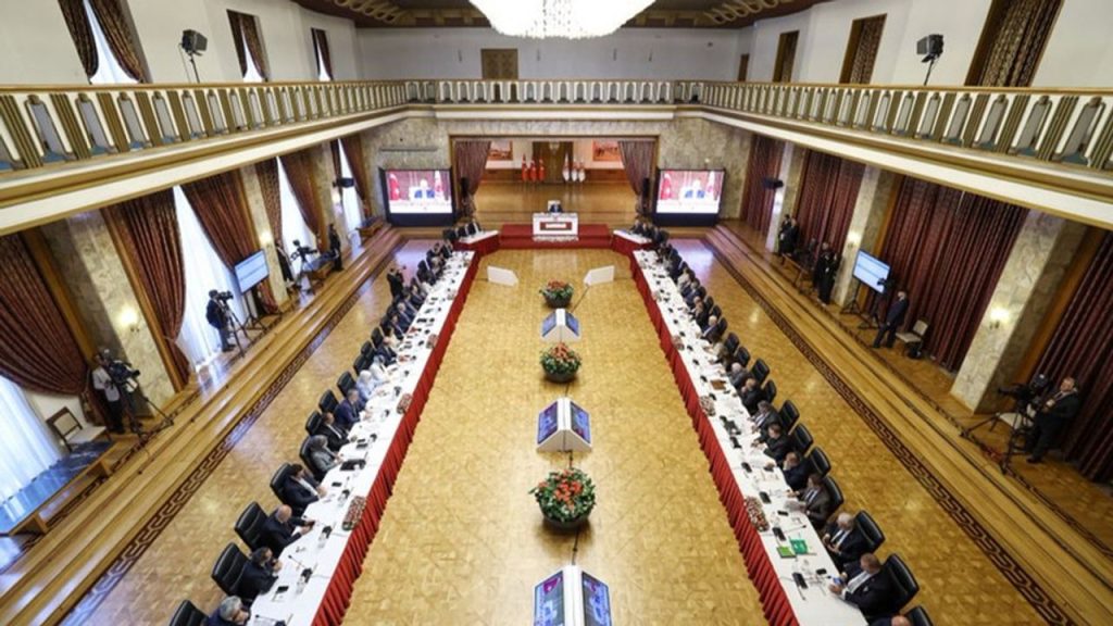 TBMM’de Siyasi ve Araştırma Kuruluşları Temsilcileri Toplandı