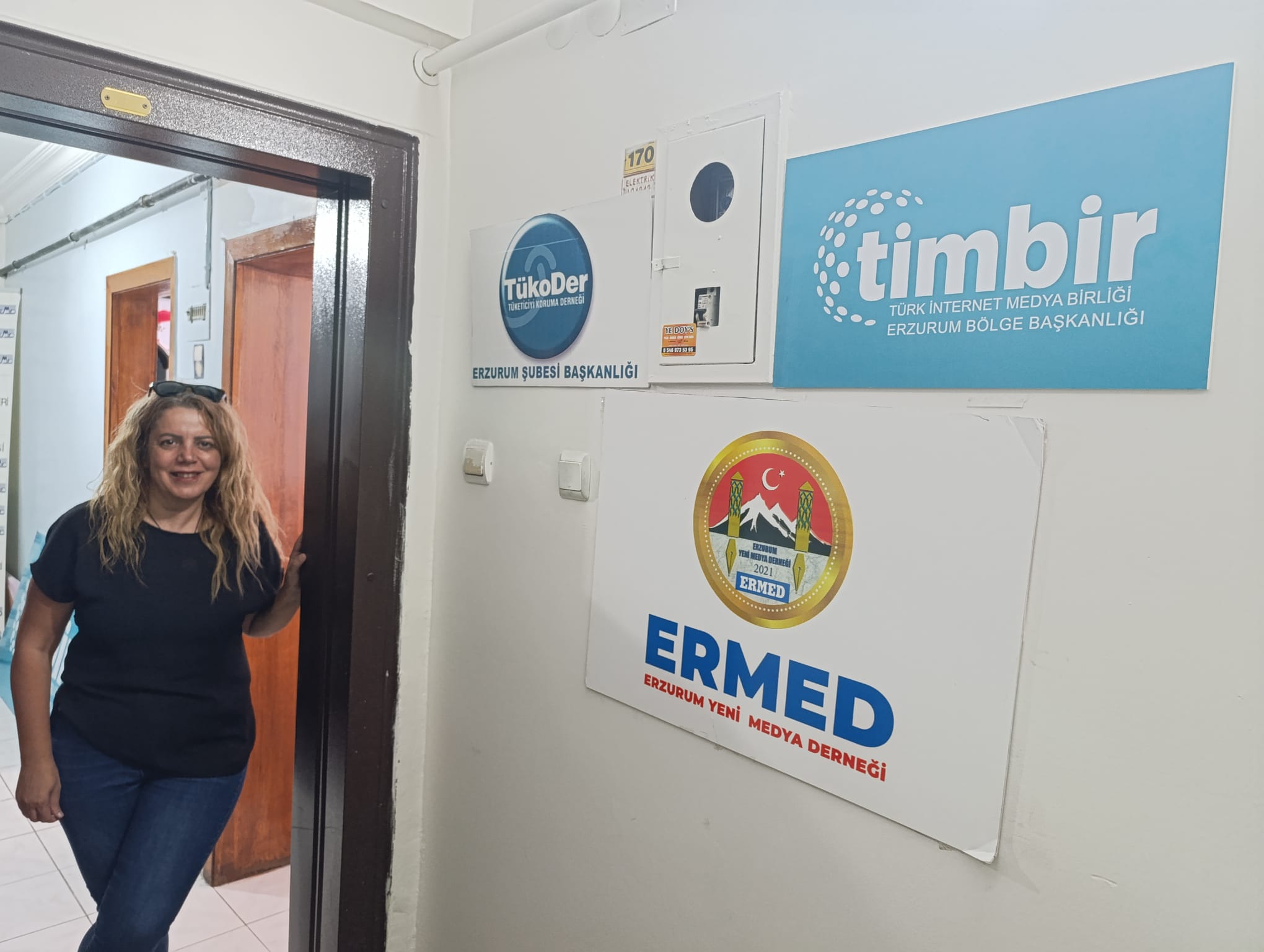 TİMBİR Erzurum Bölge Başkanı Gamze İspirli göreve başladı