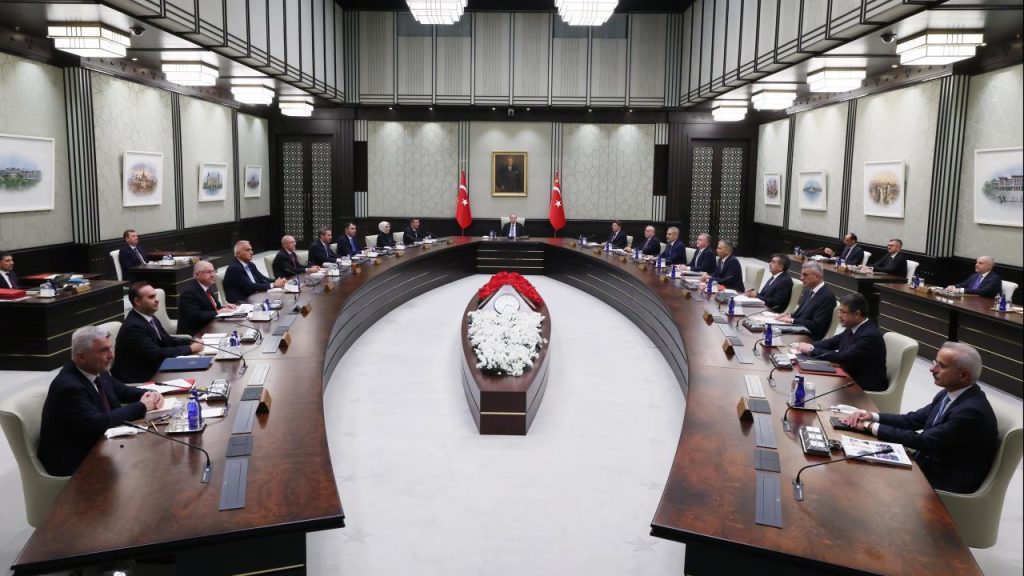 Cumhurbaşkanlığı Kabinesi Gazze ve Terörle Mücadele Gündeminde