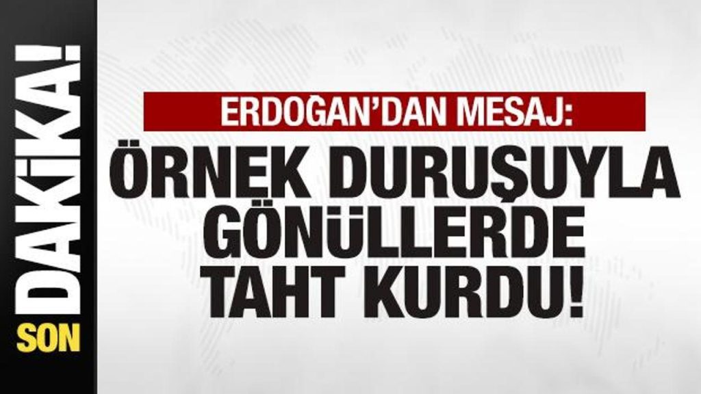 Erdoğan, Aliya İzetbegoviç’i Vefatının 22. Yılında Anmasında