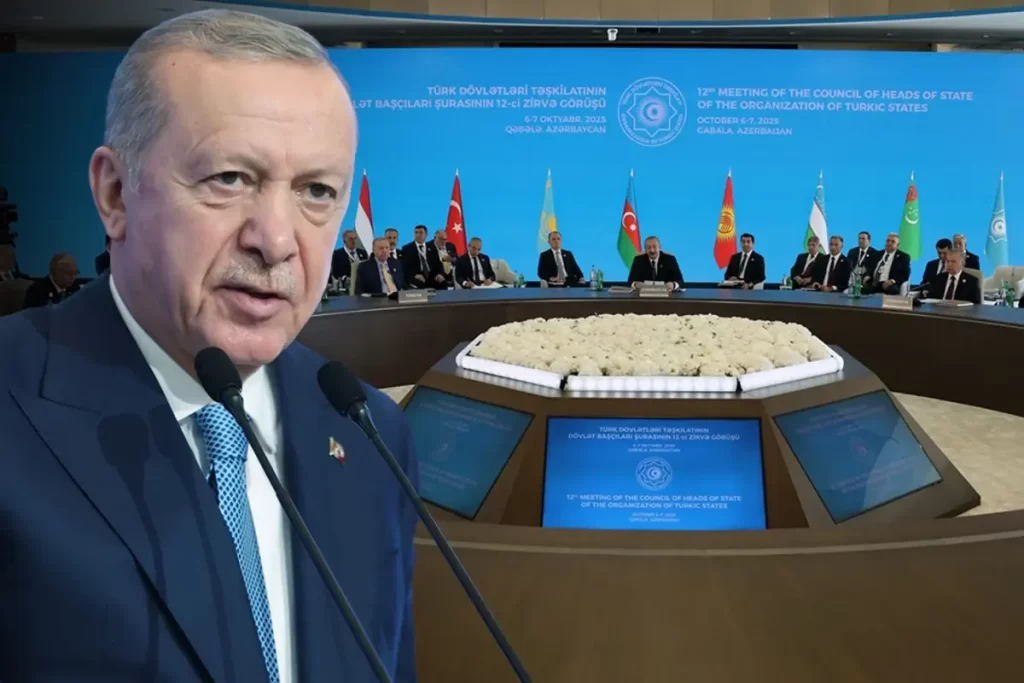 Erdoğan, Türk Devletleri Zirvesi’nde bölgesel barış ve iş birliği vurgusu yaptı