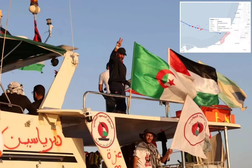 Gazze’ye insani yardım götüren filoya İsrail engeli devam ediyor