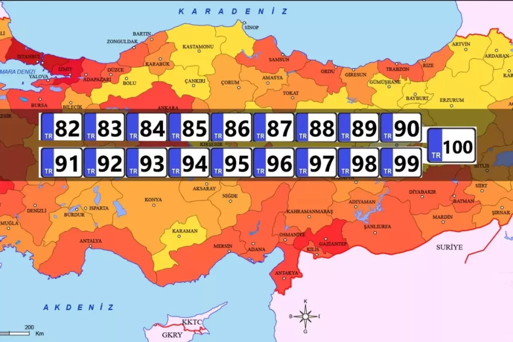 İl Olma Potansiyeli Taşıyan 19 İlçe ve Bölgeleri