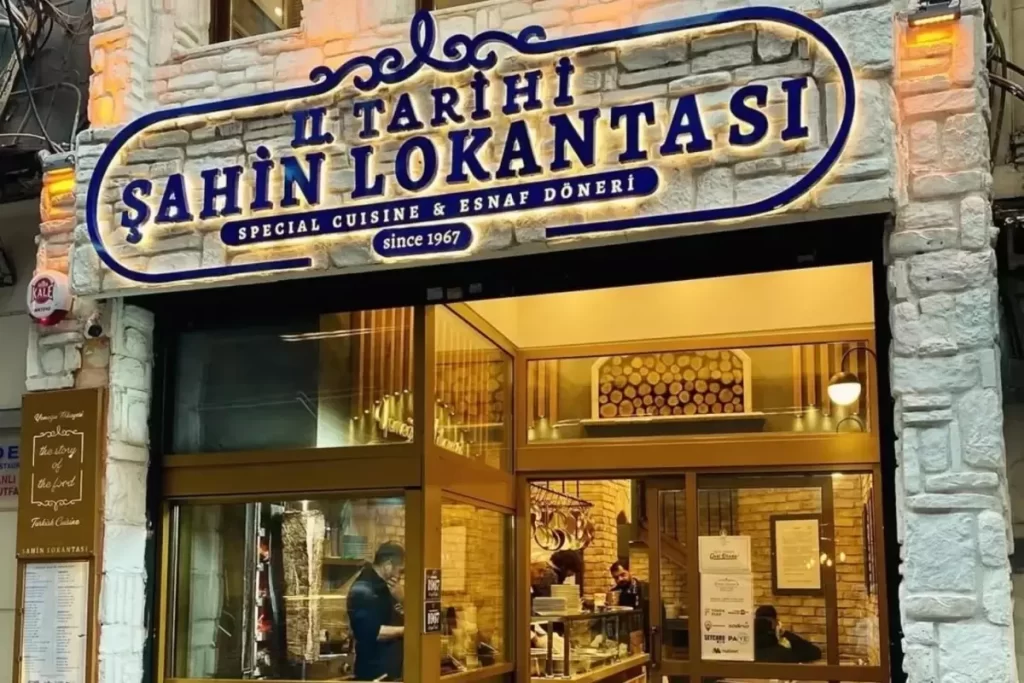 İstanbul’daki Tarihi Şahin Lokantası iflas etti