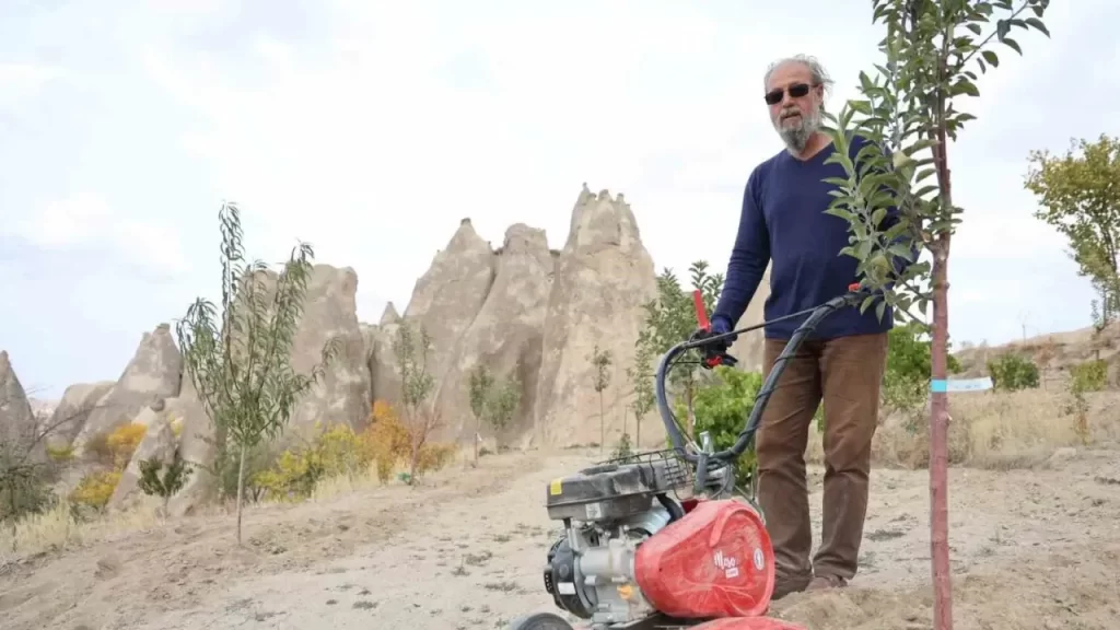 Kapadokya’da Doğa Sevgisiyle Yeşillendirme Çalışmaları