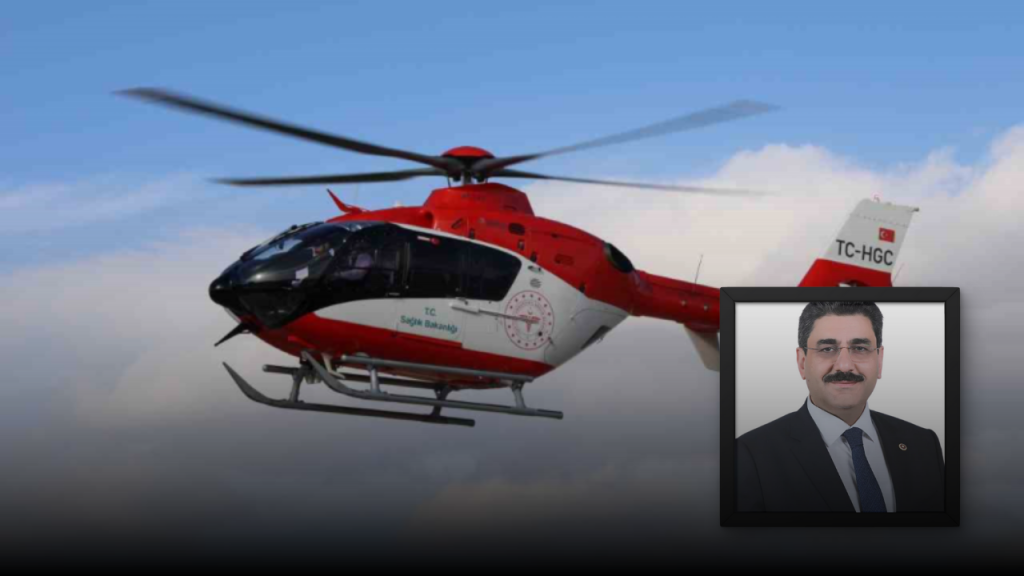 Sivas Bölge Ambulans Helikopteri hizmete başladı