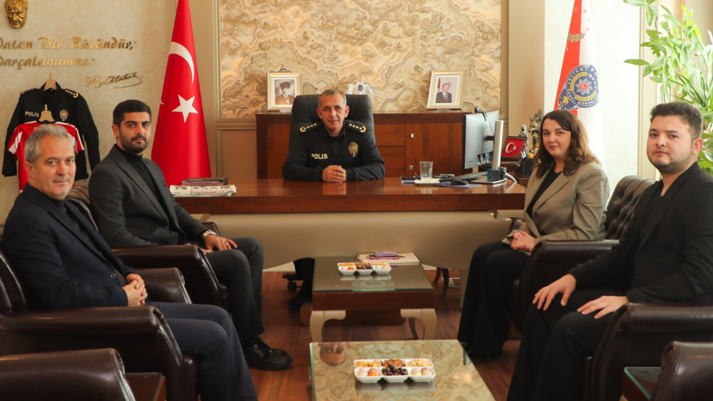 Sivas Emniyet Müdürü Ahmet Alaağaçlı’ya ziyaret gerçekleştirildi