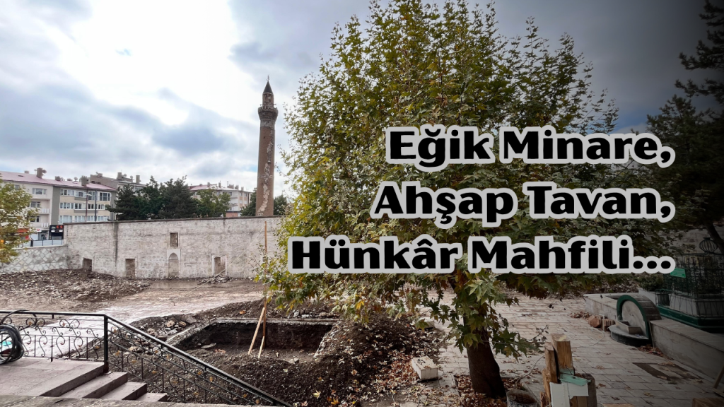 Sivas Ulu Cami restorasyonu hızla devam ediyor