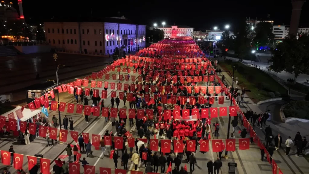 Sivas’ta Cumhuriyet Bayramı coşkuyla kutlandı
