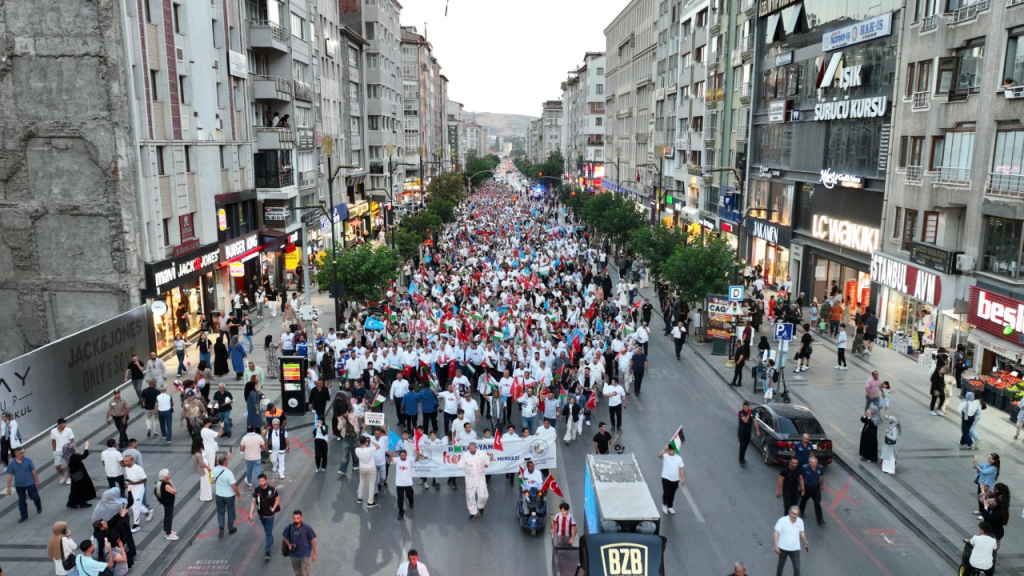 Sivas’ta Gazze için yürüyüş bugün gerçekleştirilecek