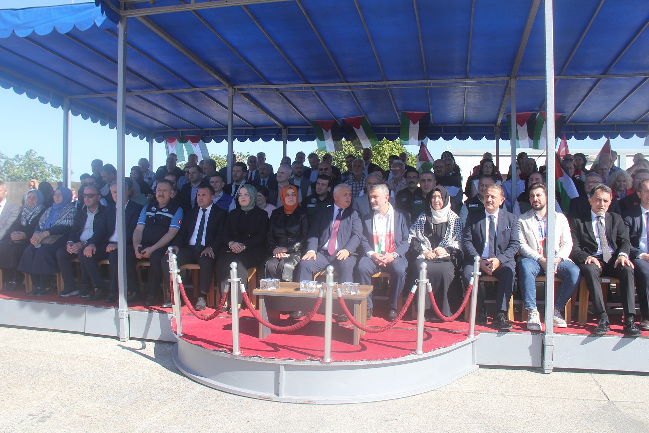 Trabzon'da Gazze halkına insani yardım vurgusuyla gerçekleştirilen etkinlik