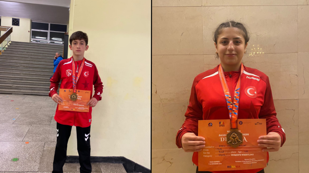 Türk Güreşçiler Balkan Şampiyonası’nda Madalya Kazandı
