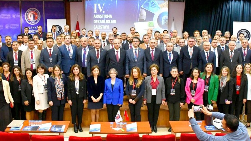 ÇOMÜ ev sahipliğinde 4. Araştırma Dekanlıkları Çalıştayı yapıldı