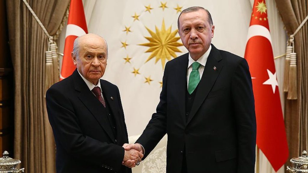 Cumhurbaşkanı Erdoğan’dan Devlet Bahçeli’ye Ziyaret