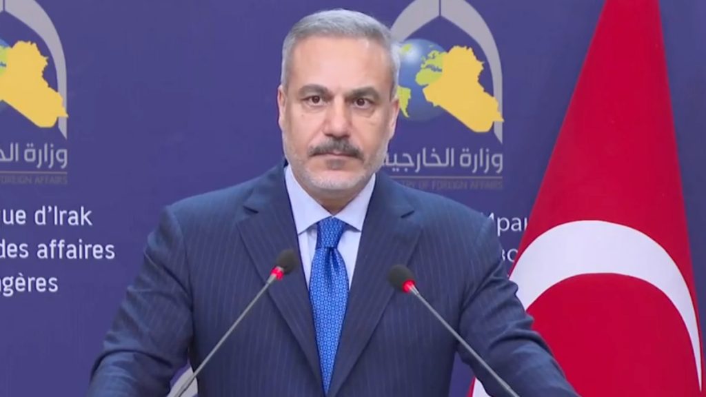 Dışişleri Bakanı Fidan Iraklı Yetkililerle Terör ve Su Anlaşmasını Konuştu