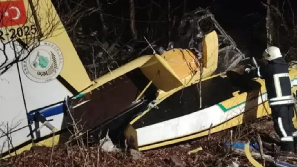 Hırvatistan’da düşen yangın söndürme uçağında şehit pilot