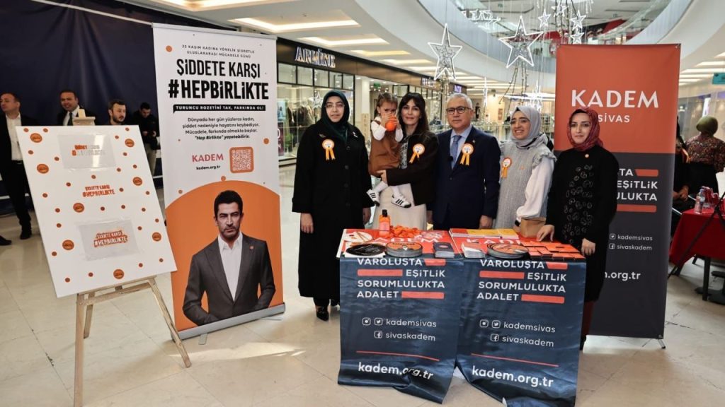 Kadına Yönelik Şiddete Karşı Kampanya Sivas’ta Sürüyor