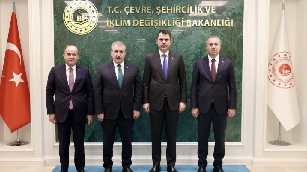 Sivas Belediye Başkanı Adem Uzun, Bakan Murat Kurum’u Ziyaret Etti