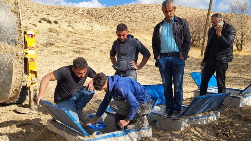 Sivas’ta Çamlıca Köyü’ne Sulama Tesisi Tamamlandı