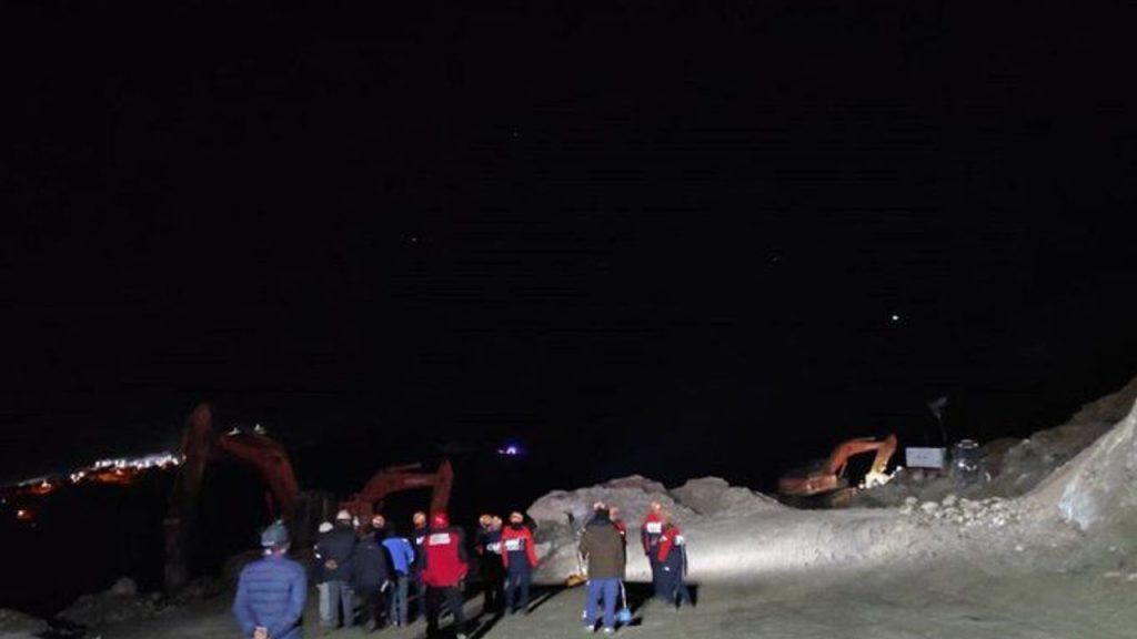 Sivas’ta Madende Göçük: Şantiye Müdürü Toprak Altında