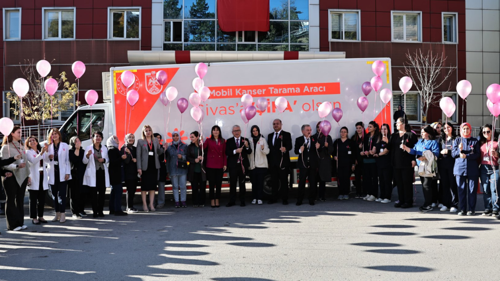 Sivas’ta Mobil Mamografi Aracıyla Erken Tespit Yüzdesi Artıyor