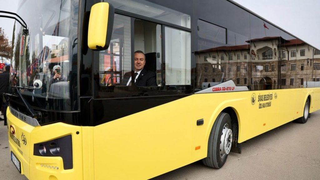Sivas’ta Otobüs Kapasitesi Artıyor: Yeni Otobüsler Hizmete Giriyor