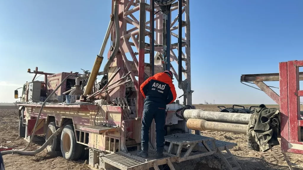 Sondaj çalışmasında kaza: İşçi kolunu makineye kaptırdı