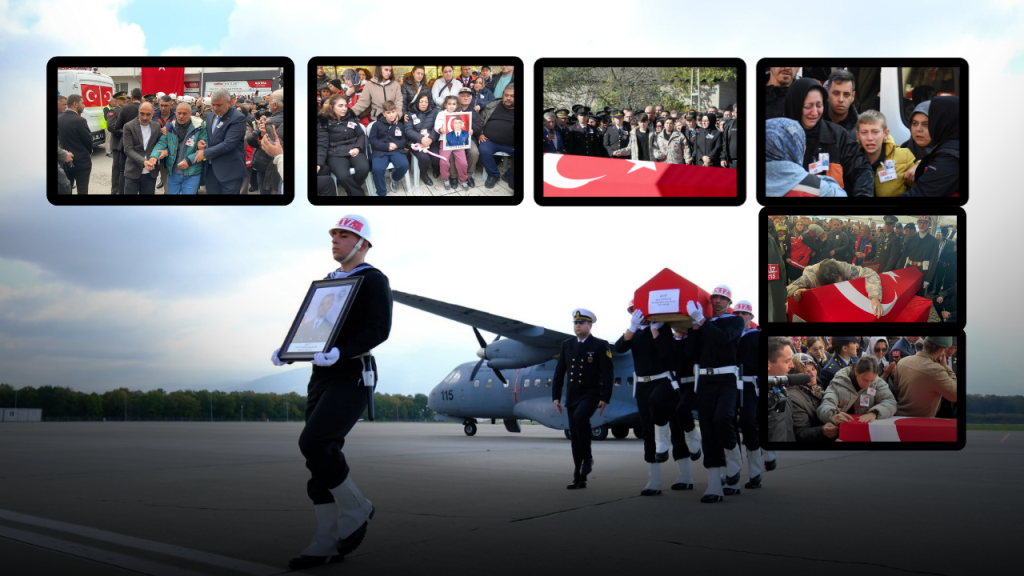 Türk askerlerinin acı kayıplarında 20 şehit defnedildi