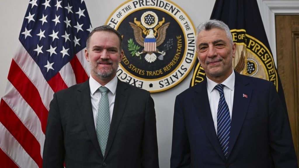 ABD Temsilcisi Greer ile Görüşen Bakan Bolat, İlişkileri Güçlendirdi