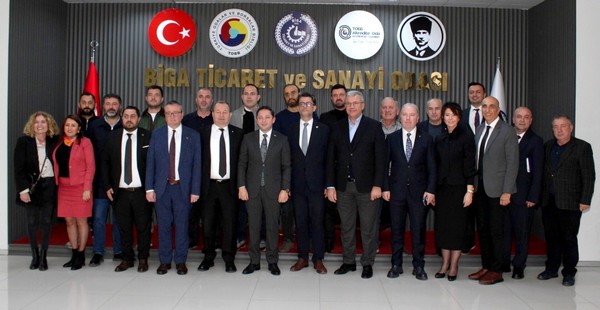 Geniş katılımlı toplantı Biga TSO’da gerçekleşti