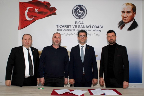 Biga TSO’da Eğitim ve İşbirliği Toplantısı Gerçekleşti