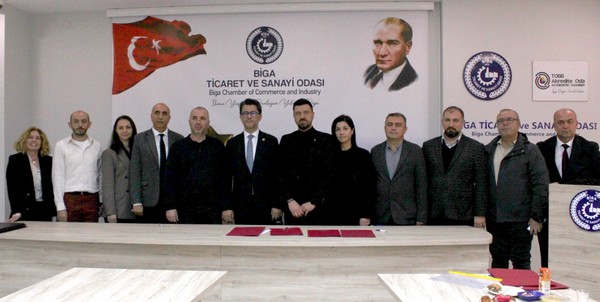 Biga TSO’da Eğitim ve İşbirliği Toplantısı Gerçekleşti