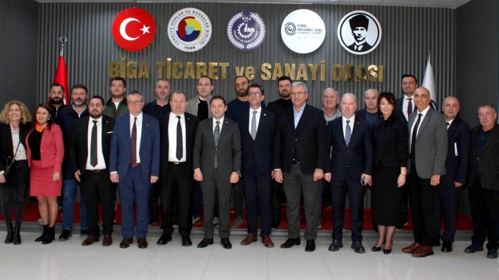 Biga TSO’da Eğitim ve İşbirliği Toplantısı Gerçekleşti