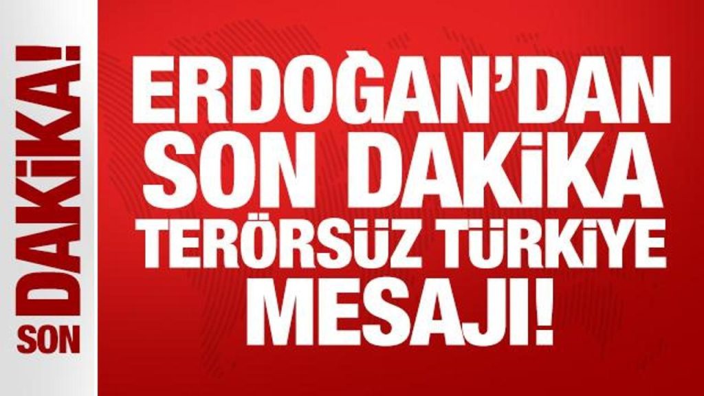 Erdoğan’dan 10 Aralık İnsan Hakları Günü Mesajı: Terörden Terörsüz Türkiye Vizyonu