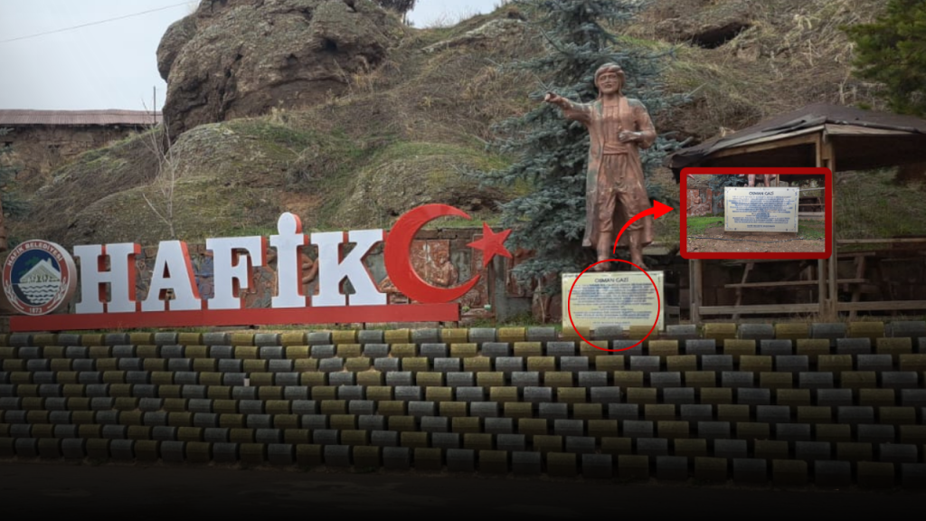 Hafik’te Osman Gazi Heykeli ve Sivas’taki Tarihi Bağ
