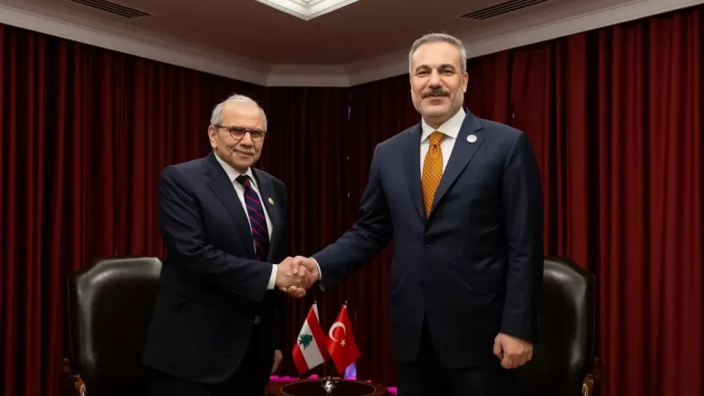 Hakan Fidan, Doha’da Lübnan Başbakanı ile Görüştü