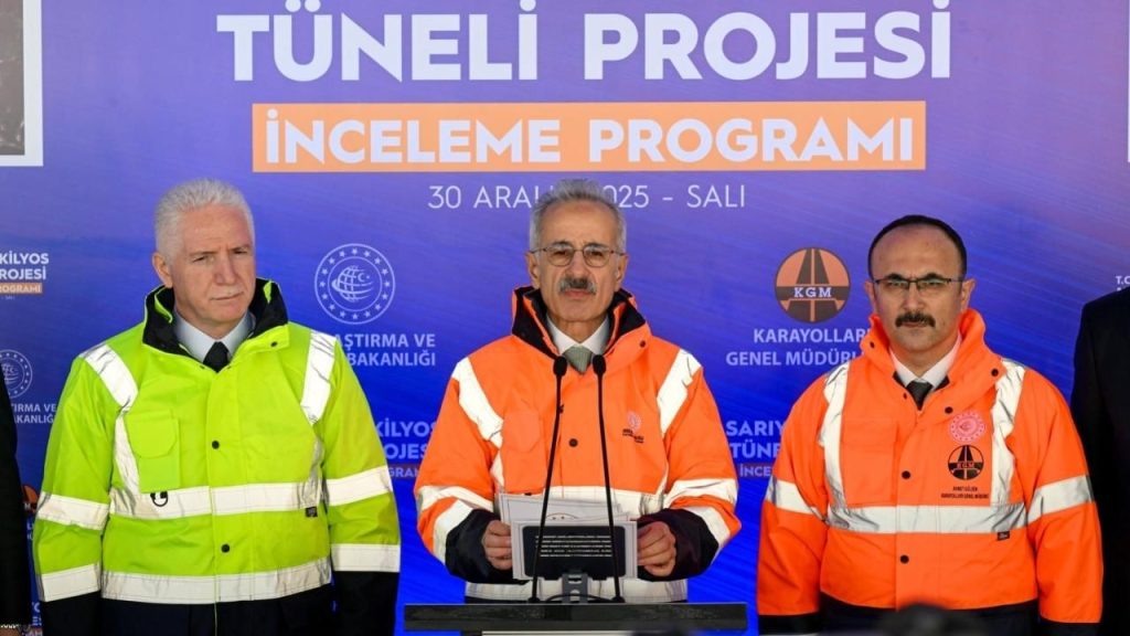 İstanbul-Yapım Halindeki Kilyos Tüneli Hızla Yükseliyor