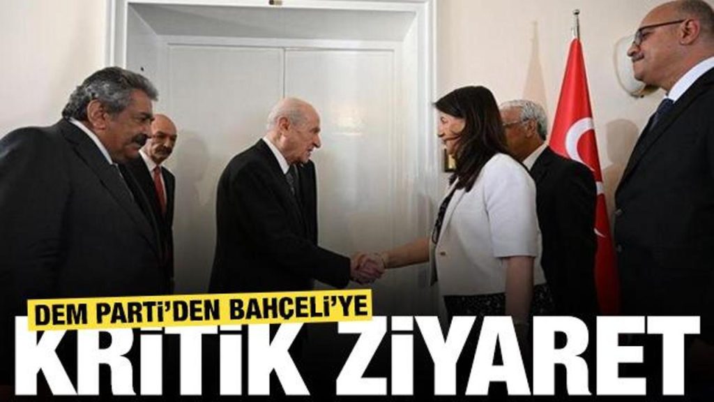 İşte MHP Lideri Bahçeli ile İmralı Heyetinin Görüşme Detayları
