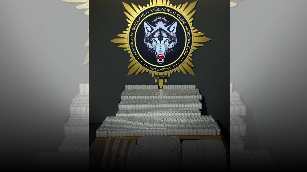 Malatya’da Narkotik Operasyonunda 75 Bin Sentetik Ecza Hap Ele Geçirildi