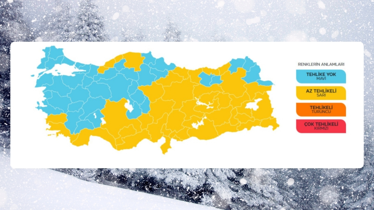 Denizlerde fırtına uyarısı