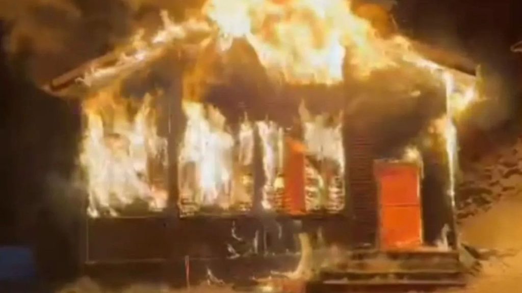 Yaylada Tek Katlı Evde Yanğın Çıktı: Hasar Büyük