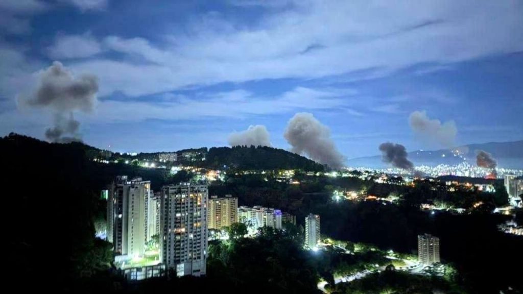 Başkentte 7’den Fazla Patlama Sesleri ve Dumanlar Gözlemlendi