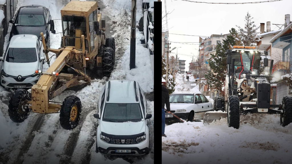 Karla Mücadele Çalışmalarında Park Halindeki Araçlar Uyarısı