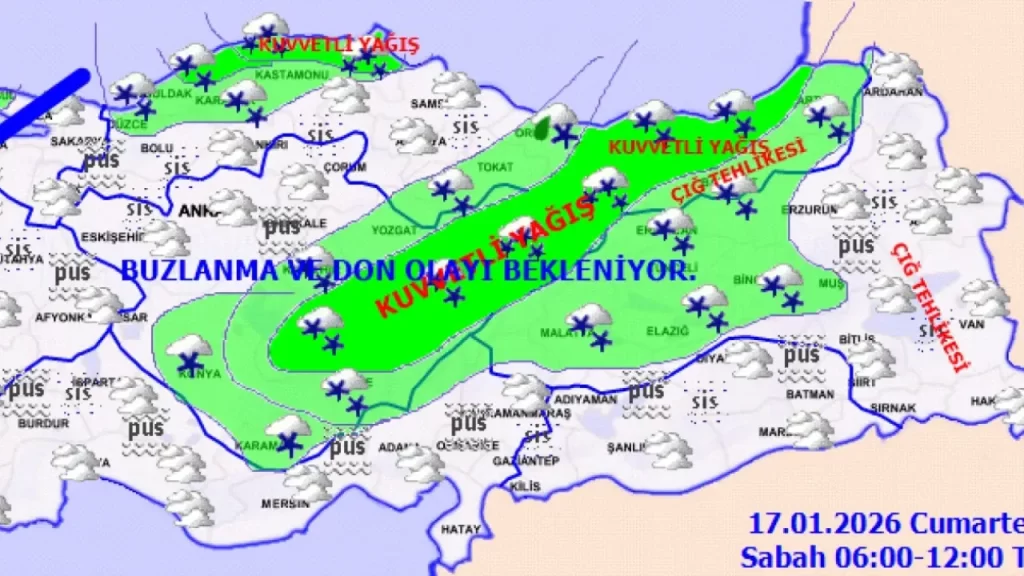Meteoroloji’den Uyarı: Çok Bulutlu ve Yağışlı Hava Etkili Olacak
