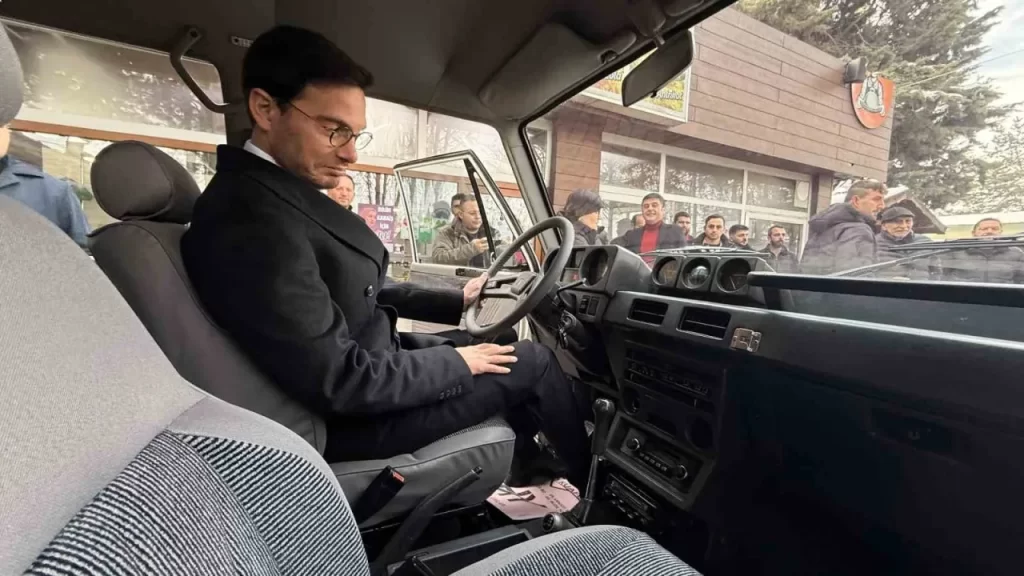 Recep Yazıcıoğlu’nun Yıllar Önceki Bakanlık Aracı Yenilendi