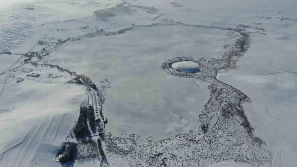 Sivas’ta 2 Günlük Kar Yağışı Sonrası Kartpostallık Manzara