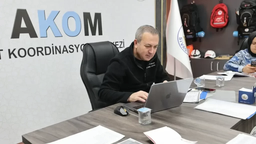 Sivas’ta Afet ve Güvenlik Takip Sistemleri Güçleniyor