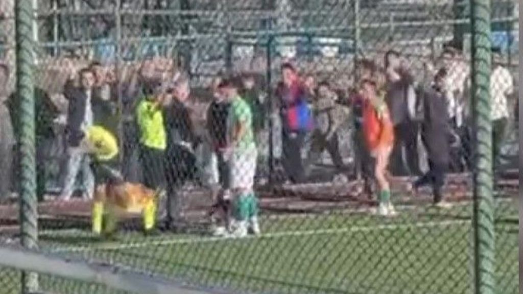 Darende’de gol ofsaytta kaldı, skuter olayına yol açtı