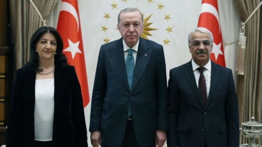 DEM Heyeti Erdoğan ile Gözdağı Gibi Görüşme: Orta Doğu ve Demokrasi İçin Ortaklık